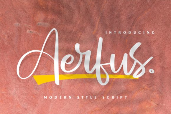 Aerfus: The Handwritten Font Crafters Love