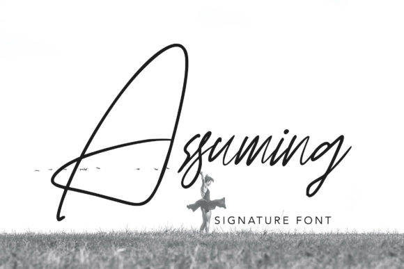 Assuming Typeface: A Romantic Script for Luxury Branding