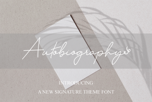 Autobiography Font: Elevating Web Typography