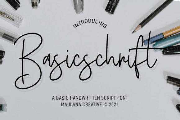 Basicschrift: A Handwritten Font for Clear Campaigns