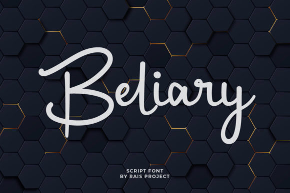 Beliary: A Handwritten Font for Authentic Branding