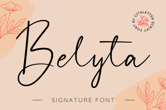 Belyta: A Handwritten Font for Clear Campaigns