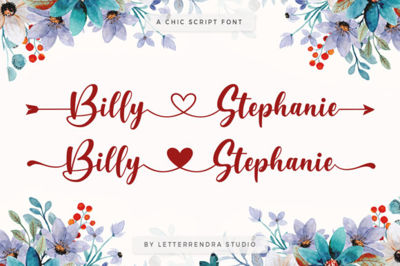 Billy Stephanie: The Script Font That Elevates Campaigns