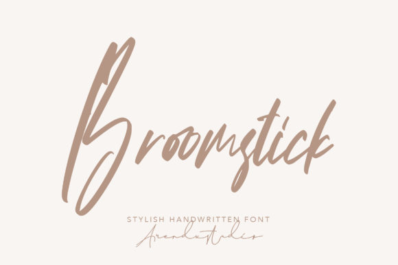 Broomstick: A Handwritten Font for Modern Web Design