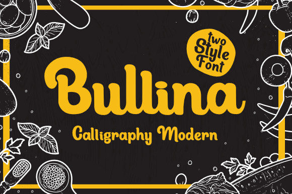 Bullina: A Script Font for Editorial Design