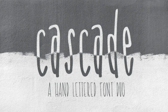 Cascade: A Handwritten Font for Makers
