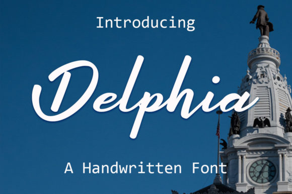 Delphia: A Versatile Script Font for Modern Branding