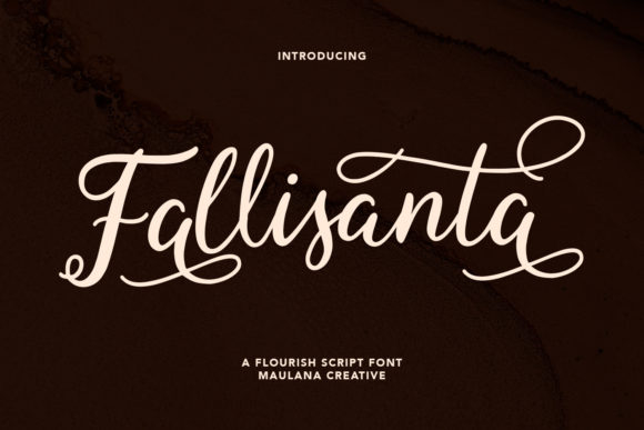 Fallisanta: A Refined Handwritten Typeface for Editorial Design