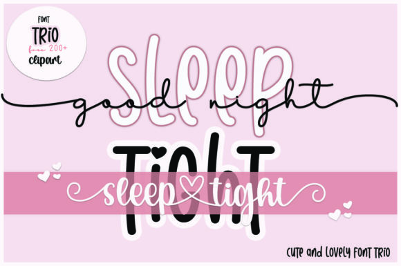 Goodnight Sleep Tight: A Typeface for Calm Editorial Design