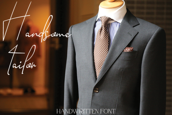 Handsome Tailor Font: Elevate Your Brand Identity