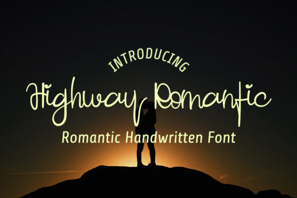 Highway Romantic Font for Elegant Web Design