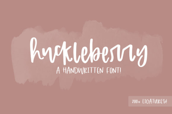 Huckleberry Font: Elevate Your Brand Identity