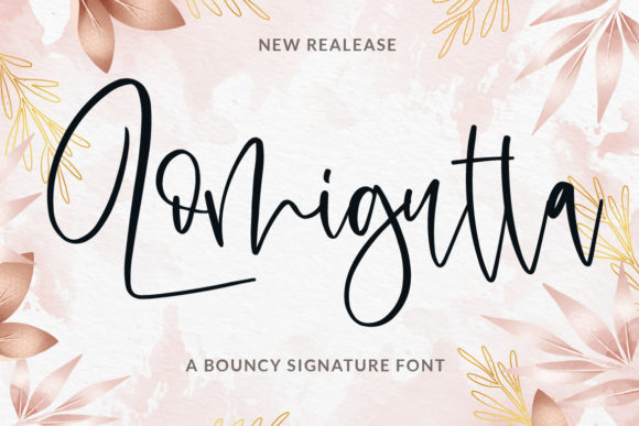 Lomigutta: A Handwritten Font for Branding