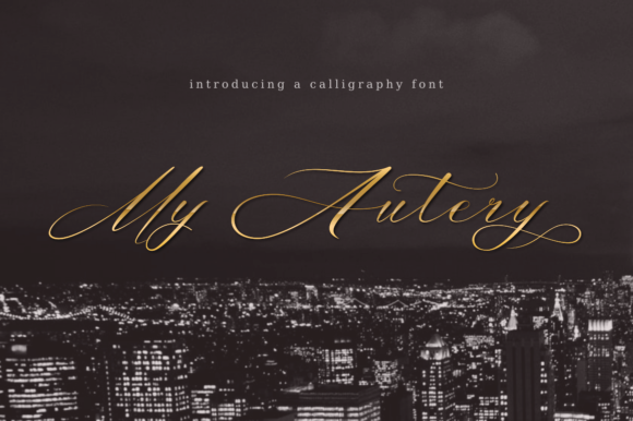My Autery Font Review: A Dainty Script for Romantic Branding