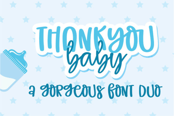 Thank You Baby: A Delicate Handwritten Font for Editorial Design
