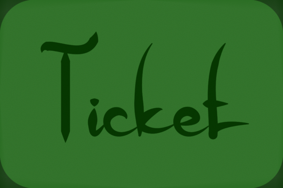 Ticket Font: Elevate Your Campaign Visuals