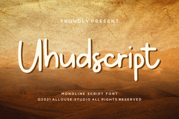 Uhudscript: A Delicate Typeface for Elegant Web Design