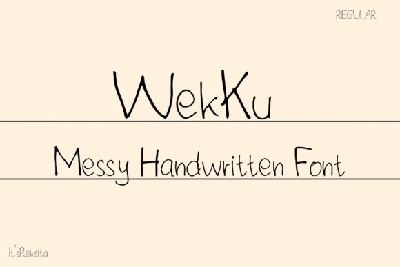 Wekku Font Review: A Playful Handwritten Typeface for Brands