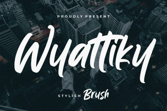 Wyattiky: A Handwritten Font for Modern Editorial Design