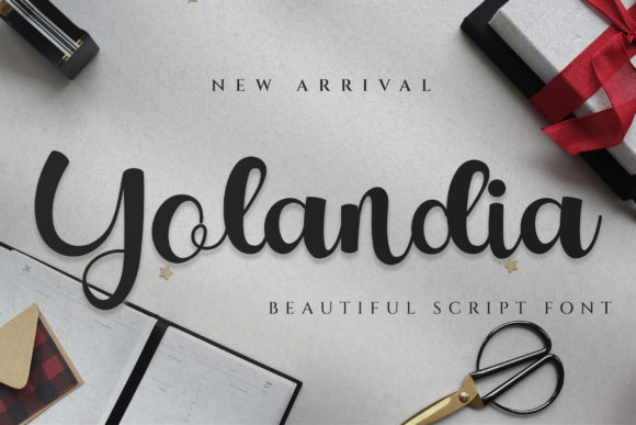 Yolandia: A Handwritten Font for Small Business Branding
